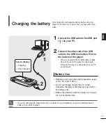 Предварительный просмотр 11 страницы Samsung YP-T9J Manual