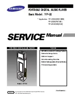 Samsung YP-U2 Service Manual предпросмотр