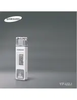 Samsung YP-U2J User Manual preview