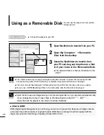 Предварительный просмотр 28 страницы Samsung YP-U2Q User Manual