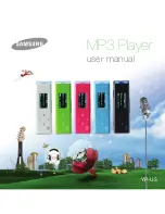 Samsung YP-U3JAW User Manual предпросмотр