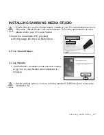 Предварительный просмотр 29 страницы Samsung YP-U3JAW User Manual