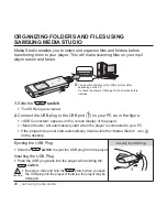 Предварительный просмотр 30 страницы Samsung YP-U3JAW User Manual