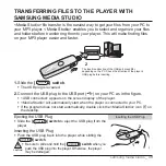 Предварительный просмотр 39 страницы Samsung YP-U4JQB User Manual