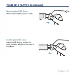 Предварительный просмотр 13 страницы Samsung YP-U5AL User Manual