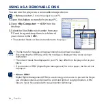 Предварительный просмотр 32 страницы Samsung YP-U5AL User Manual