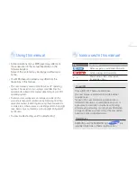 Preview for 2 page of Samsung YP-W1 User Manual