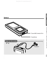 Предварительный просмотр 9 страницы Samsung YP-Z5 Manual