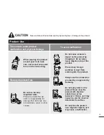 Предварительный просмотр 3 страницы Samsung YPT9JABXAA Manual