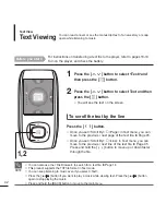 Предварительный просмотр 42 страницы Samsung YPT9JABXAA Manual