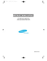 Samsung Z-300S Owner'S Instructions Manual preview