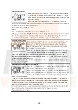 Preview for 13 page of SAMT RGD350 Installation Instructions And User Manual