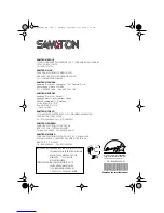 Preview for 17 page of Samtron 56V User Manual