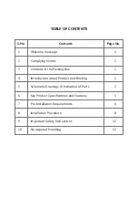 Preview for 2 page of SAMUDRA SSM-N Series Instruction And Operation Manual