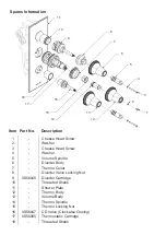 Предварительный просмотр 6 страницы Samuel Heath V603-T Product Data Sheet