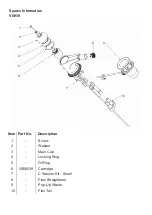 Preview for 6 page of Samuel Heath V619 Product Data Sheet