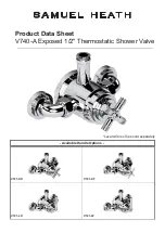 Предварительный просмотр 1 страницы Samuel Heath V740-A Product Data Sheet