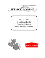 SAMUEL JACKSON HG-1-1501 Service And Operation Manual предпросмотр