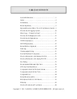 Preview for 3 page of SAMUEL JACKSON HG-1-1501 Service And Operation Manual