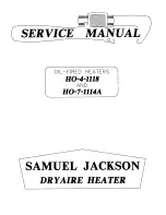 SAMUEL JACKSON HO-4-1118 Service Manual preview
