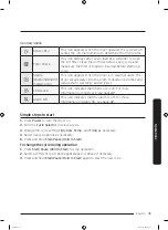 Preview for 39 page of Samung DV50T5300C User Manual