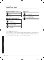 Preview for 116 page of Samung DV50T5300C User Manual