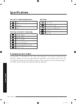 Предварительный просмотр 62 страницы Samung DVE55A7700 Series User Manual