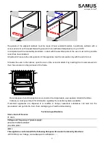 Preview for 27 page of Samus SC621G4 Instruction Manual