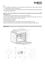 Preview for 21 page of Samus SC624GD5 Instruction Manual