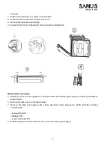 Preview for 25 page of Samus SC624GD5 Instruction Manual