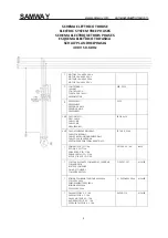 Preview for 6 page of SAMWAY C400 Use And Maintenance Manual