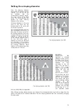 Preview for 12 page of SAMWAY P20NMS Operating Instructions Manual