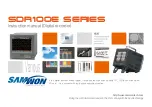 Samwon Tech SDR100E Series Instruction Manual предпросмотр