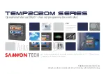 Samwon Tech TEMP2020M Series Operational Manual preview