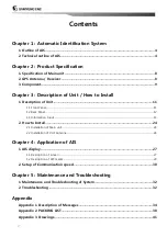 Preview for 2 page of Samyung ENC AIS-50B Instruction Manual