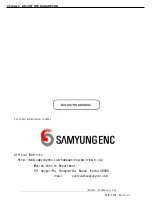 Preview for 190 page of Samyung ENC NCD-2256 Instruction Manual