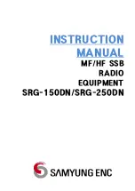 Samyung ENC SRG-150DN Instruction Manual preview