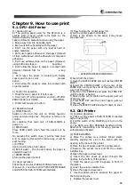 Предварительный просмотр 36 страницы Samyung SRG-315DN User Manual