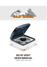 Preview for 1 page of SAN HIMA ROOF-VENT-280 User Manual