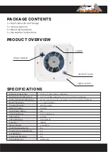 Preview for 4 page of SAN HIMA ROOF-VENT-280 User Manual