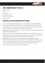 Preview for 5 page of SAN HIMA ROOF-VENT-280 User Manual