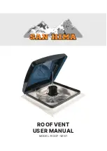 Предварительный просмотр 1 страницы SAN HIMA ROOF-VENT User Manual