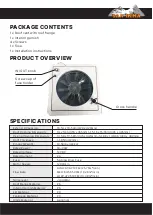 Предварительный просмотр 4 страницы SAN HIMA ROOF-VENT User Manual