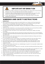 Preview for 3 page of SAN HIMA SH-TENT-GRAY-AHT125 User Manual