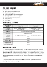 Preview for 4 page of SAN HIMA TANK75B User Manual