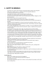 Preview for 6 page of san ignacio 37676 Instruction Manual