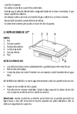 Предварительный просмотр 3 страницы san ignacio 37681 Instruction Manual