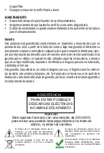 Preview for 5 page of san ignacio 37681 Instruction Manual