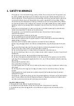 Предварительный просмотр 5 страницы san ignacio 37694 Instruction Manual