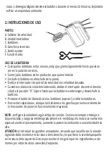 Предварительный просмотр 3 страницы san ignacio 39204 Instruction Manual